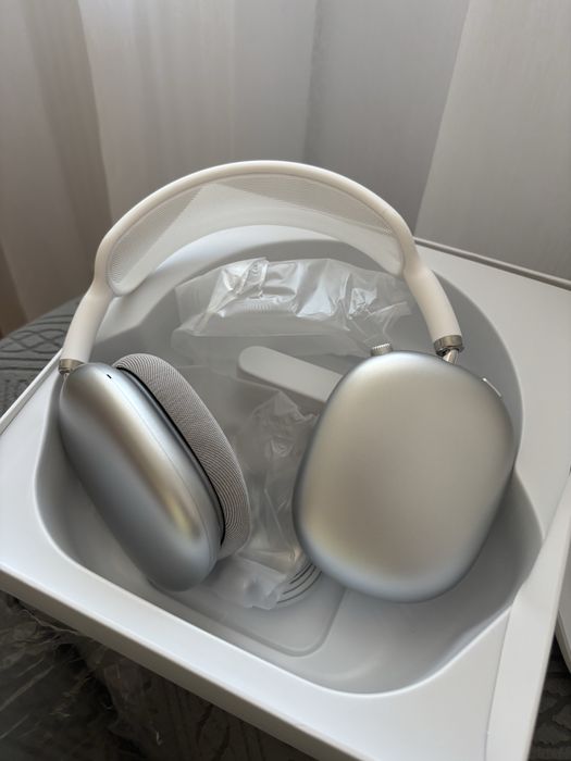 Słuchawki w stylu AirPods Max Silver nowe