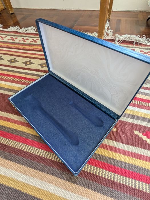 Caixas para talheres (carne, peixe e sobremesa)