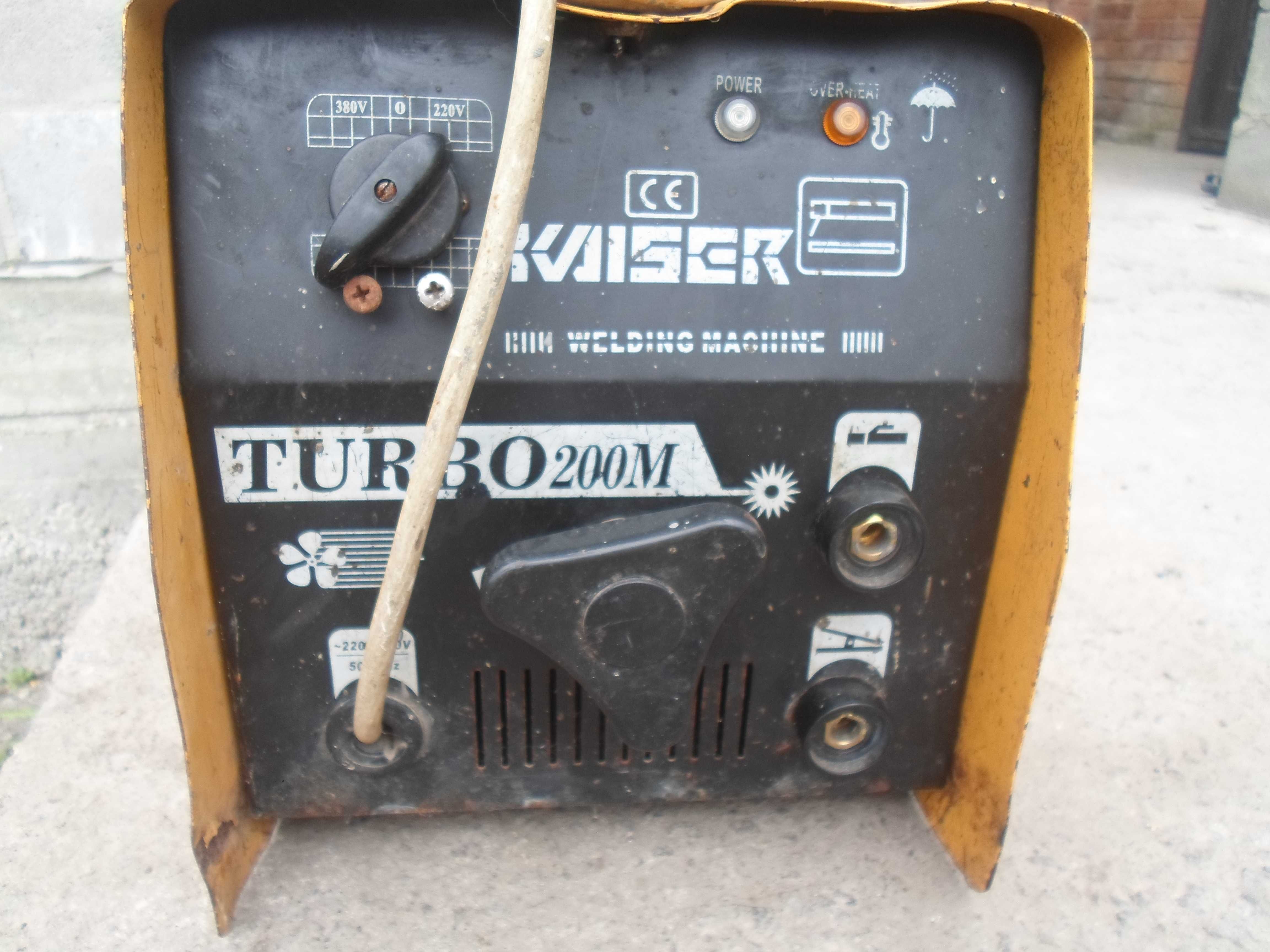 Трансформаторний сварочный апарат Kaiser Turbo 200