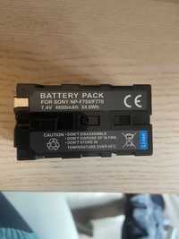 LED NP F770 Baterias Portáteis Recarregáveis x 3