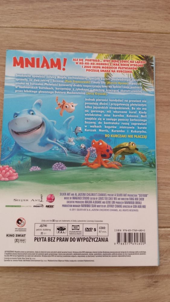 Film DVD - "Mnian! Ktoś ma smaka na kurczaka"