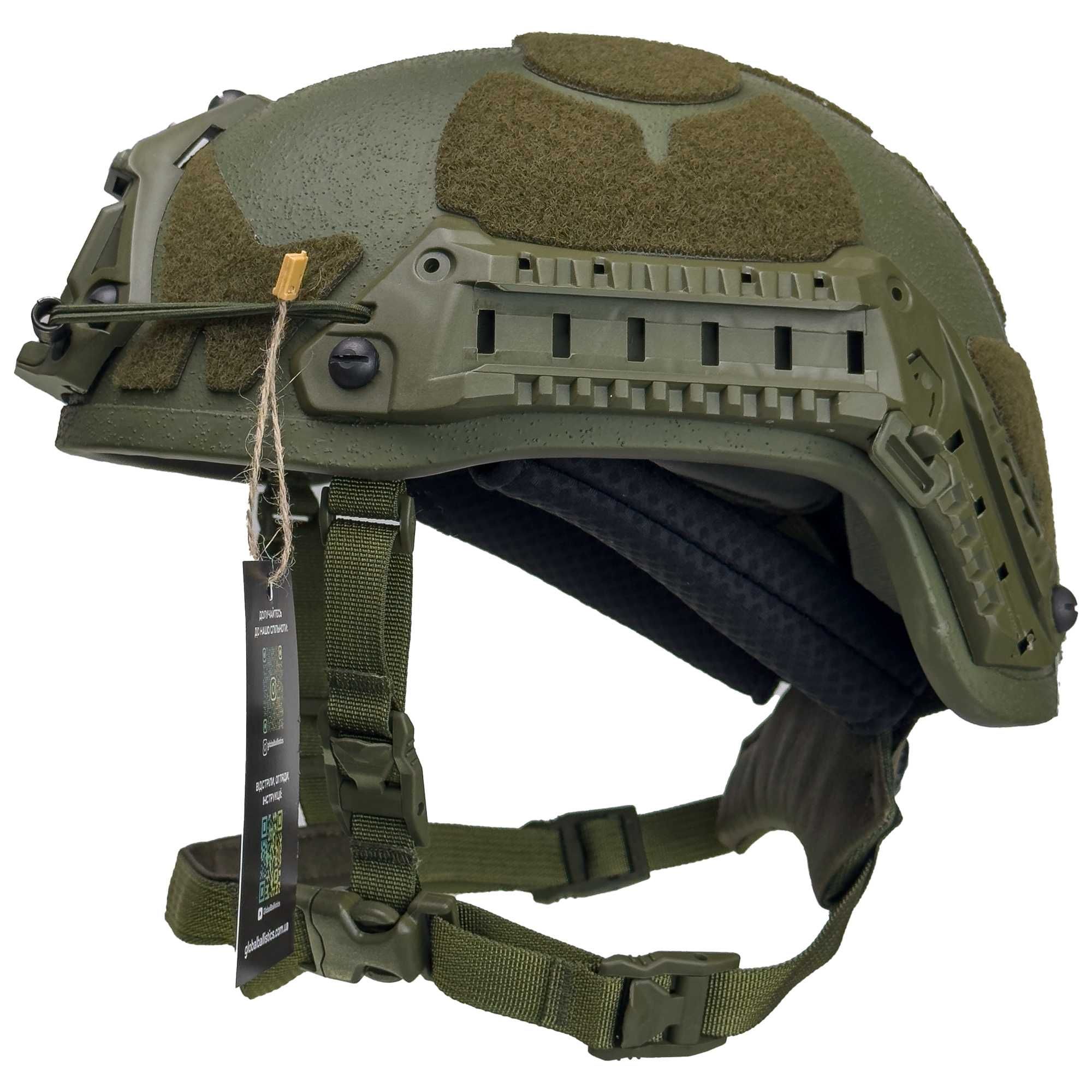 Балістичний шолом Sestan-Busch Helmet BK-ACH-HC. Олива. (S-XL)