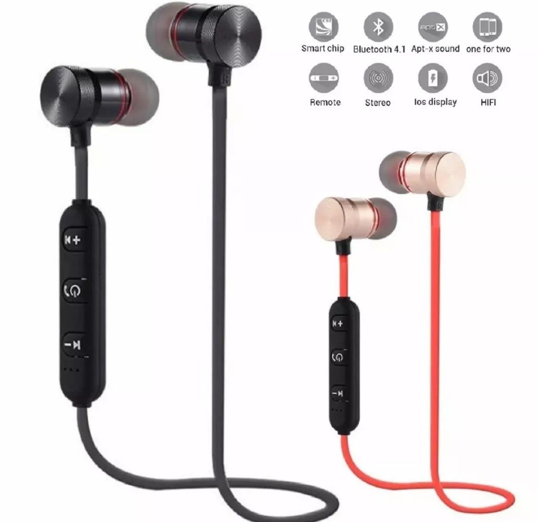 Auriculares Bluetooth Black - Ctt Grátis 48 Horas