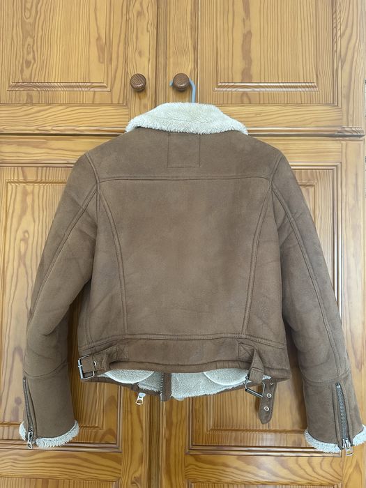 Casaco Castanho Bershka