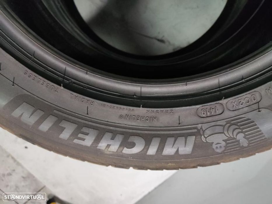 2 pneus semi novos 215-55r16 michelin - oferta dos portes 90 EUROS