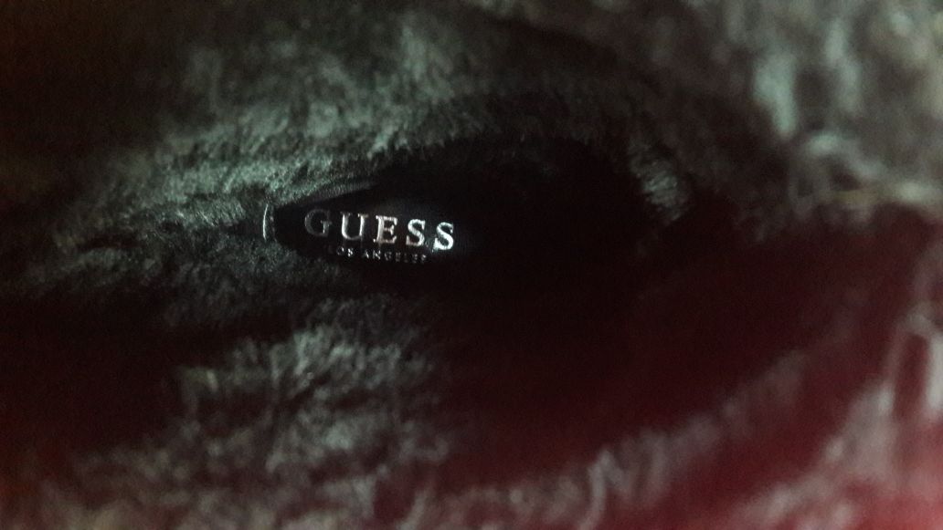 GUESS Botki Emu Kozaki Futerko 38 - Nowe