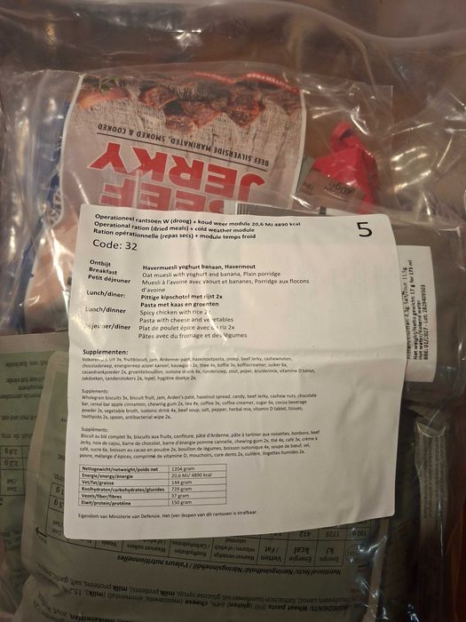 Holenderska racja żywnościowa 5