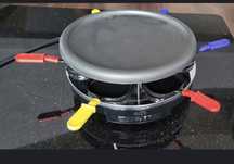Grill raclette z 6 patelniami nowy