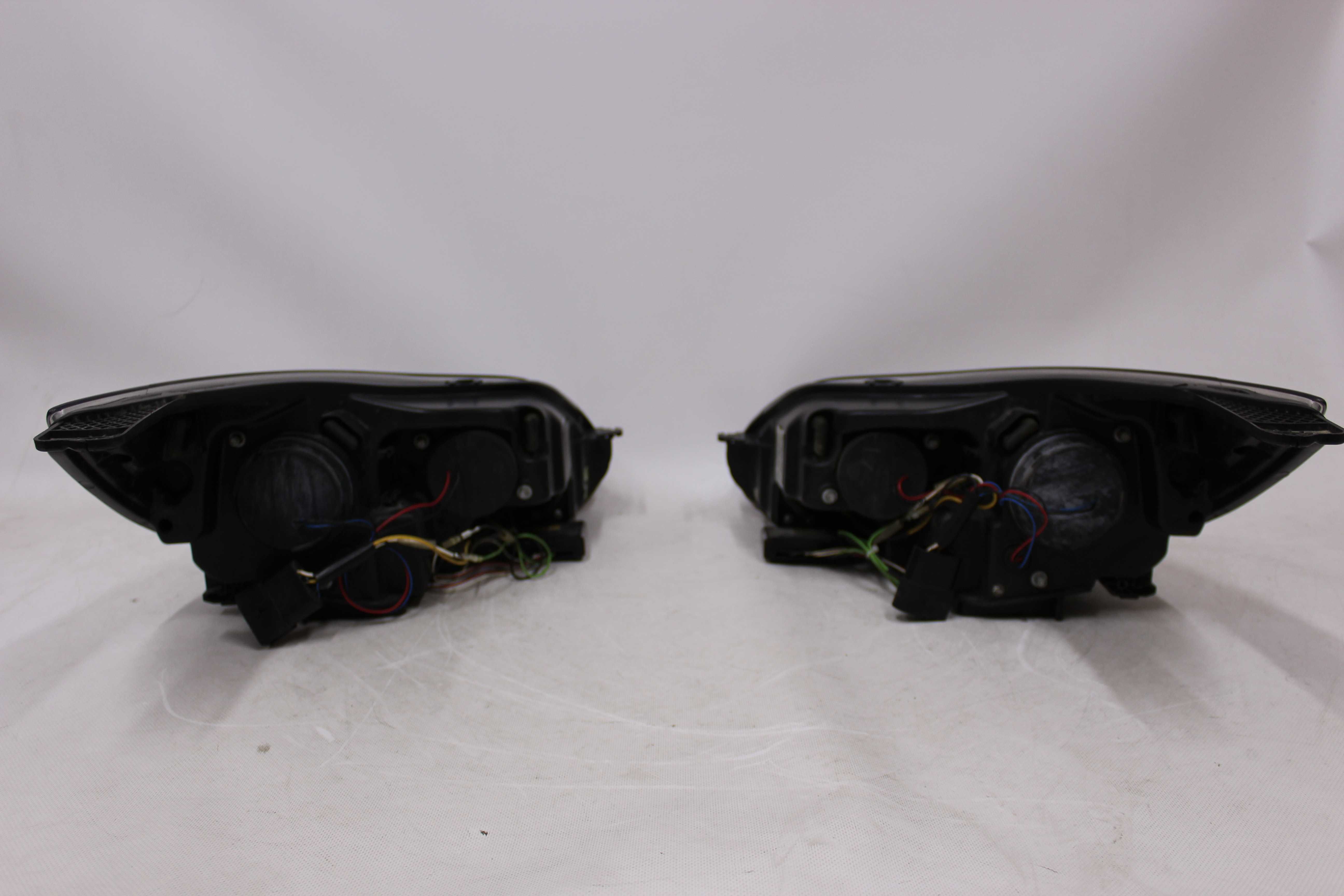 Lampy przednie przód FORD FOCUS 3 mk3 10-15 LED BAR NEON BLACK SMOKE!