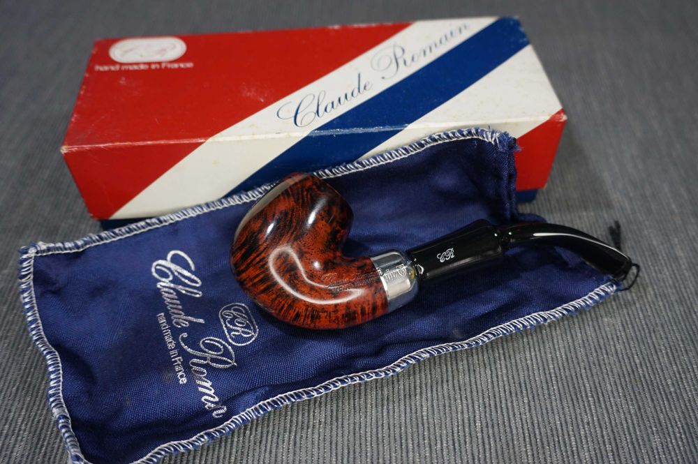Cachimbo CLAUDE ROMAIN, Mont-Blanc nº2416, em urze (França)