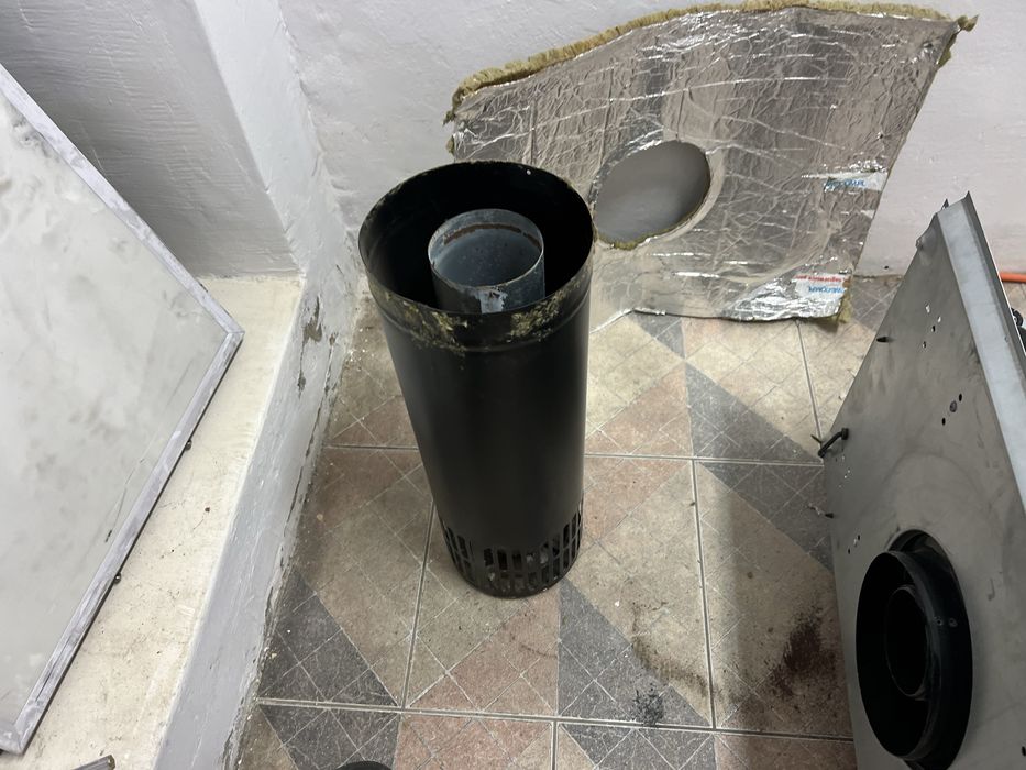 Piecyk, grzejnik, piec gazowy, koza  Fujiyama zamknieta komora spalan