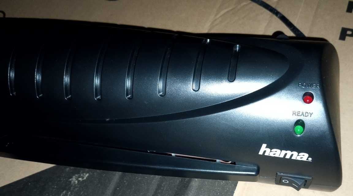 Laminador e Plastificadora HAMA L39 Preto (A3 - Térmica)