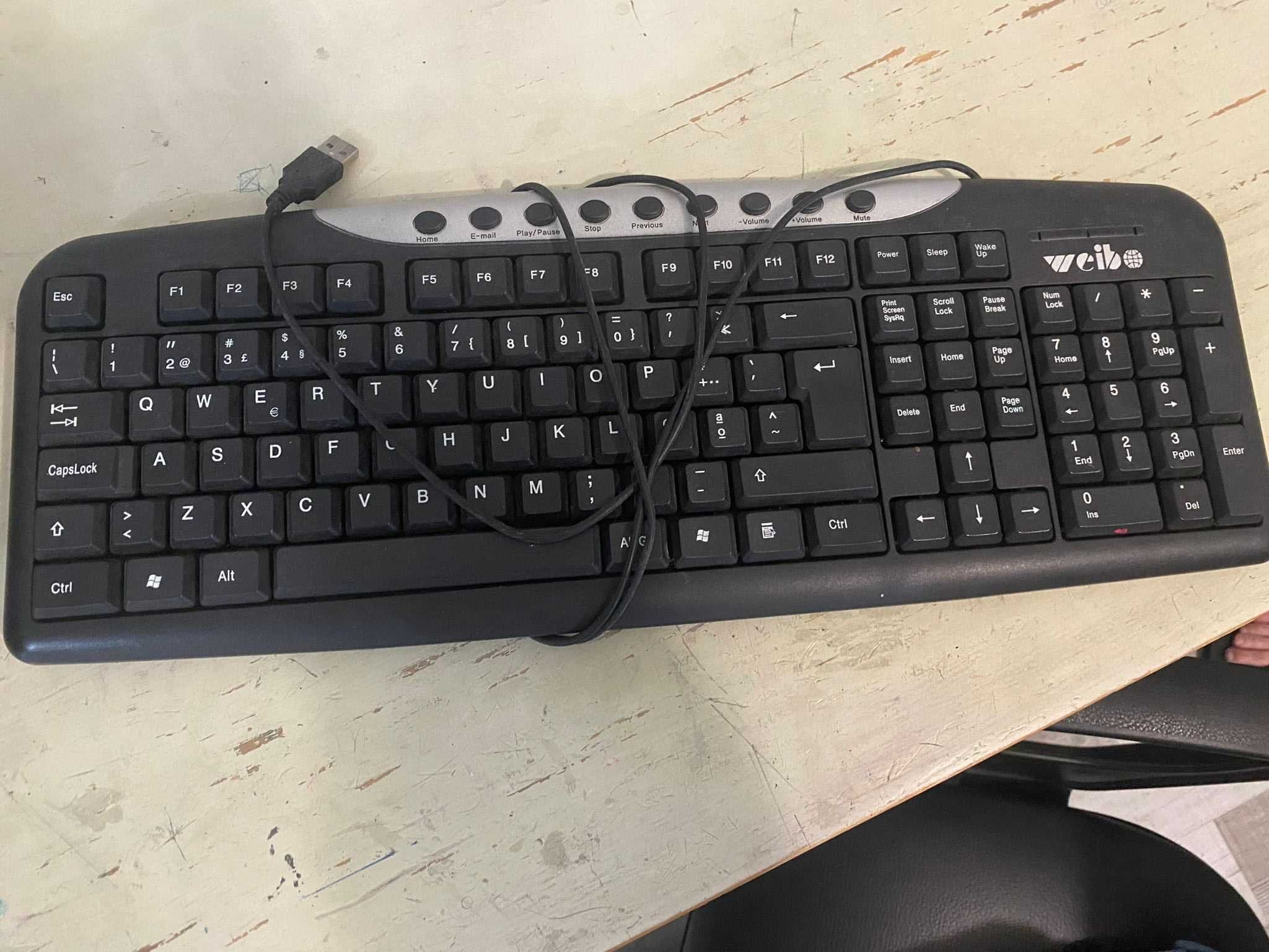 Teclado de computador