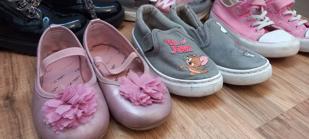Zestaw 5 par butowo m.in. DISNeY minnie mouse