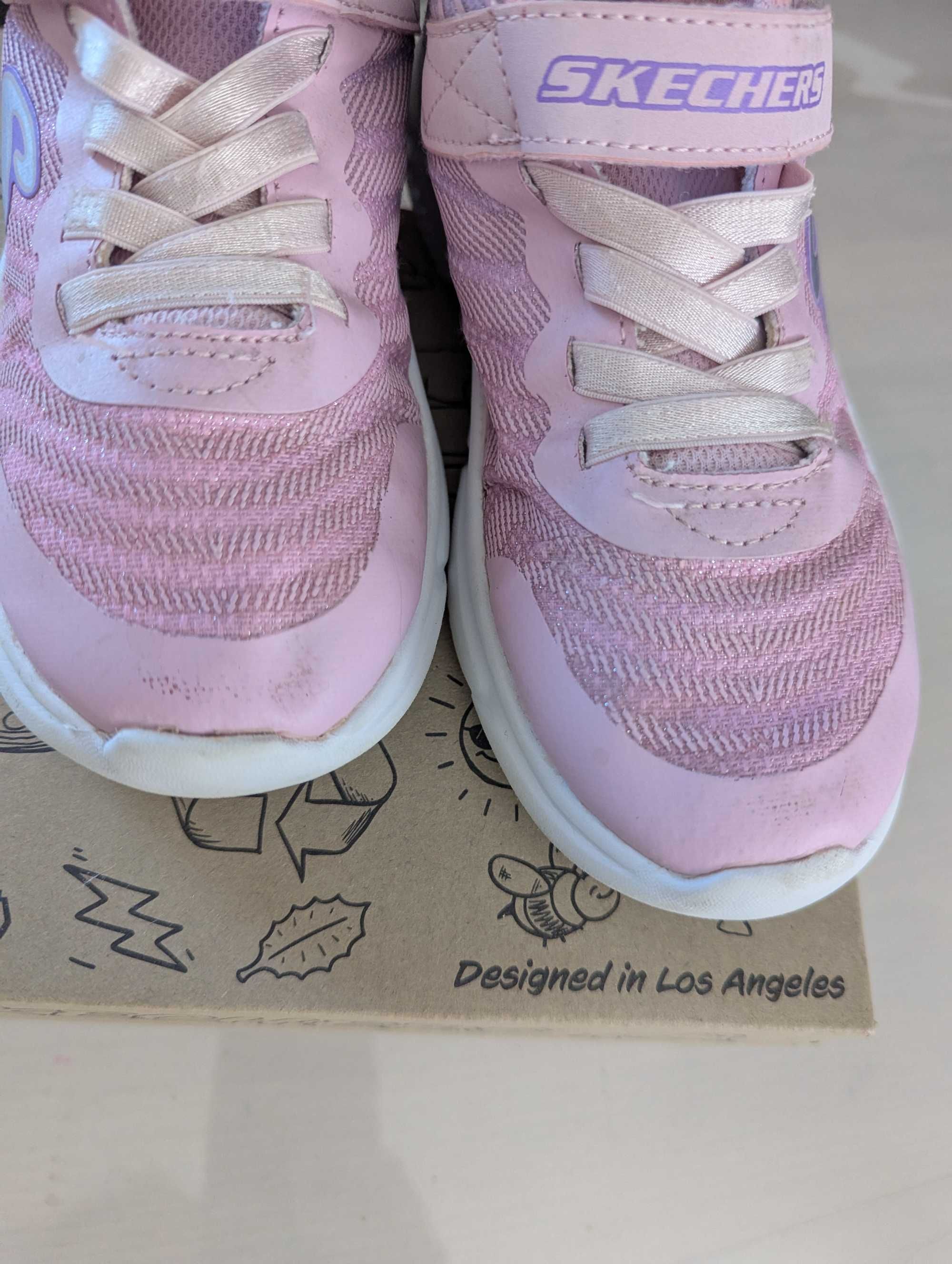 Кросівки для дівчинки Skechers 32р, 19,5 см стопа