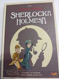 Komiks paragrafowy "Cztery śledztwa Sherlocka Holmesa"