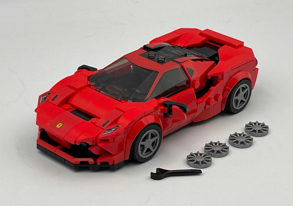 Lego Speed Champions 76895 Ferrari F8 Tributo z instrukcją