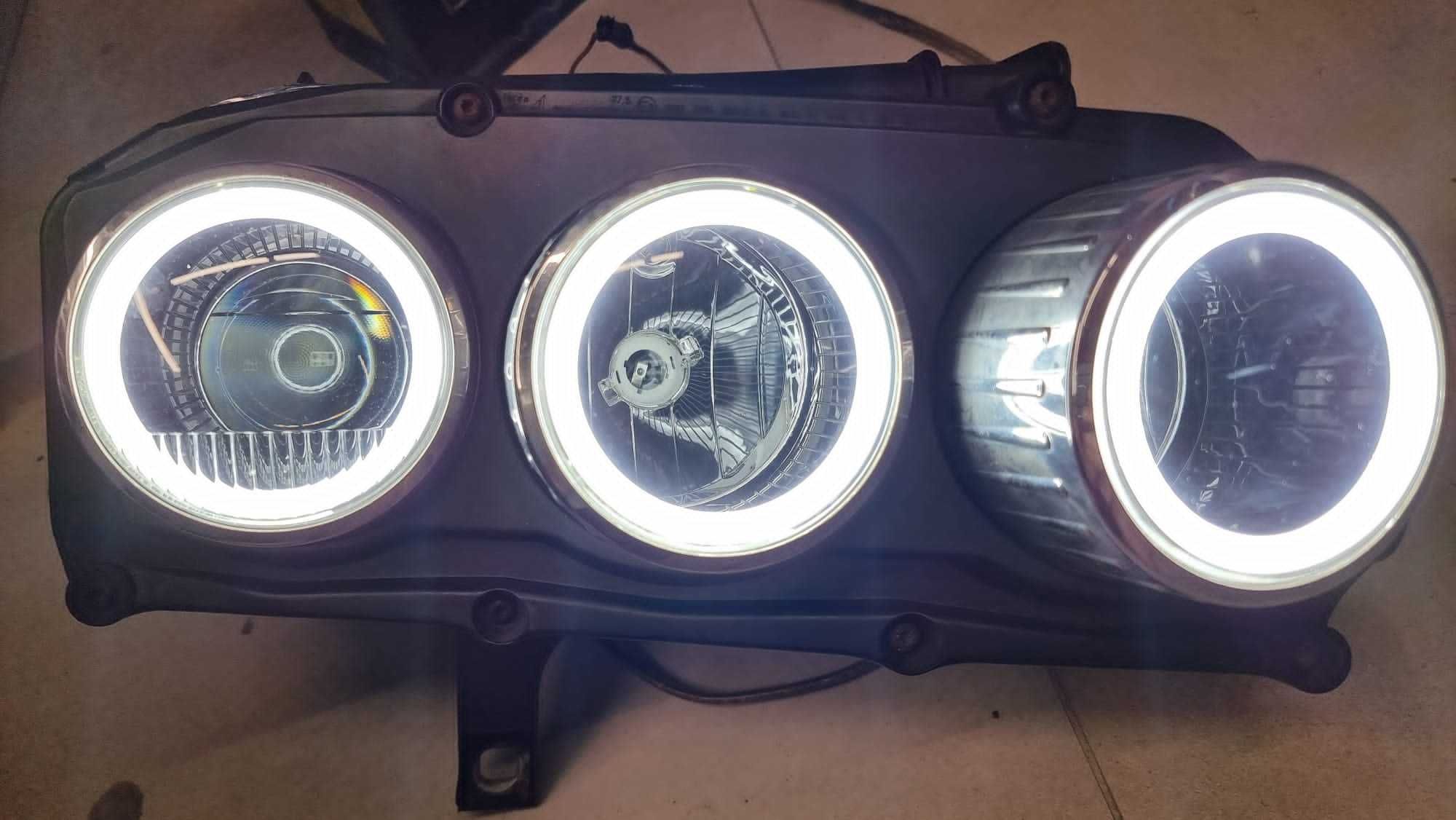 Lampy reflektory Alfa Romeo 159 Brera H7 AL ringi