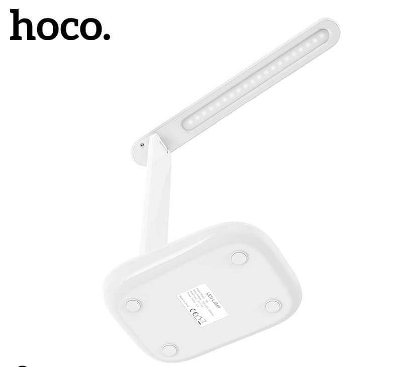 Настольная лампа Hoco DL04 Plus со встроенным аккумулятором 1200 mAh