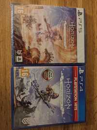 Horizon Zero Dawn PS4 i Horizon Forbidden West PS5 edycje kompletne.