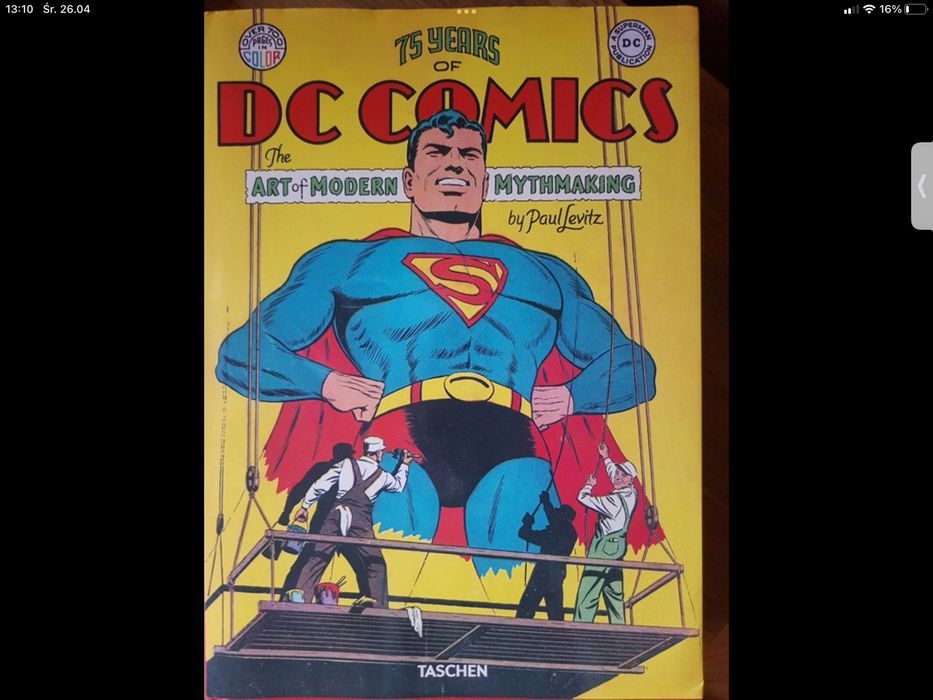 Prawdziwa perełka 75 lat DC COMICS „the art of modern mythmaking”