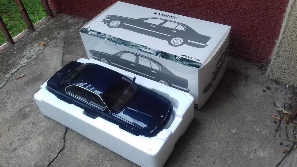 BMW 535i E35 minichamps 1:18 model samochodu