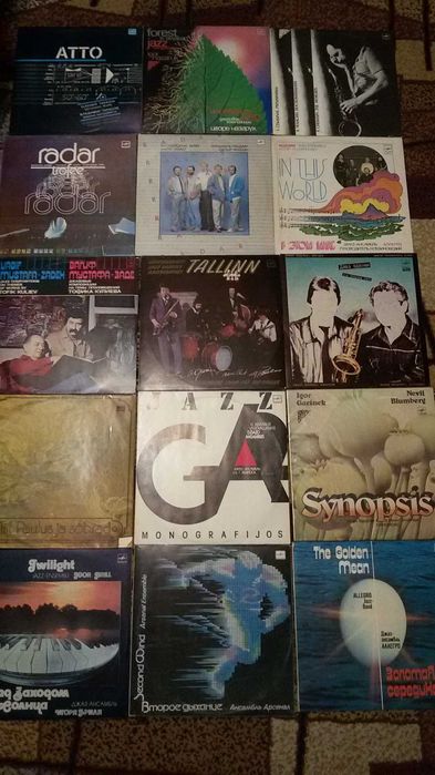 Пластинки джаз.Мелодия