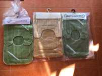 Conjunto de tapetes de casa de banho