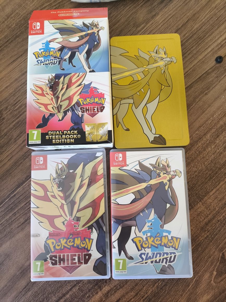 Pokemon sword and shield dual pack