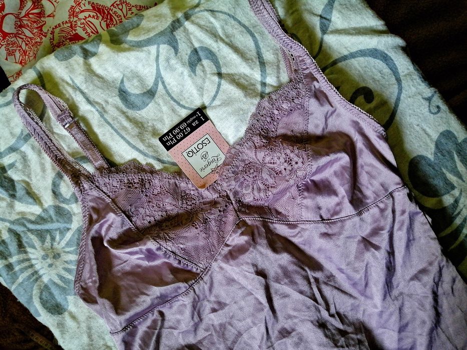 ESOTIQ top koszulka bluzeczka z koronką, Nowa z metką. Xs S