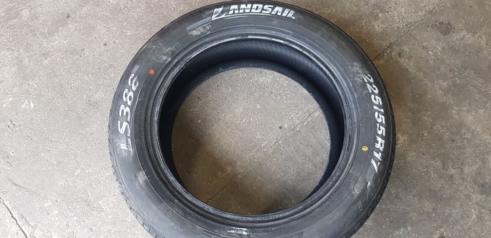 Opona 225/55/17 Landsail LS388 8mm 2019rok jak nowa