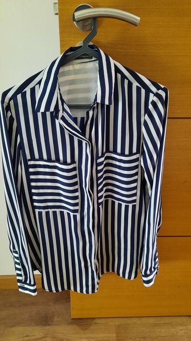 Camisa azul e branca - SuiteBlanco - Tamanho XS