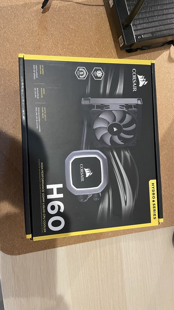 Corsair h60 - 120mm