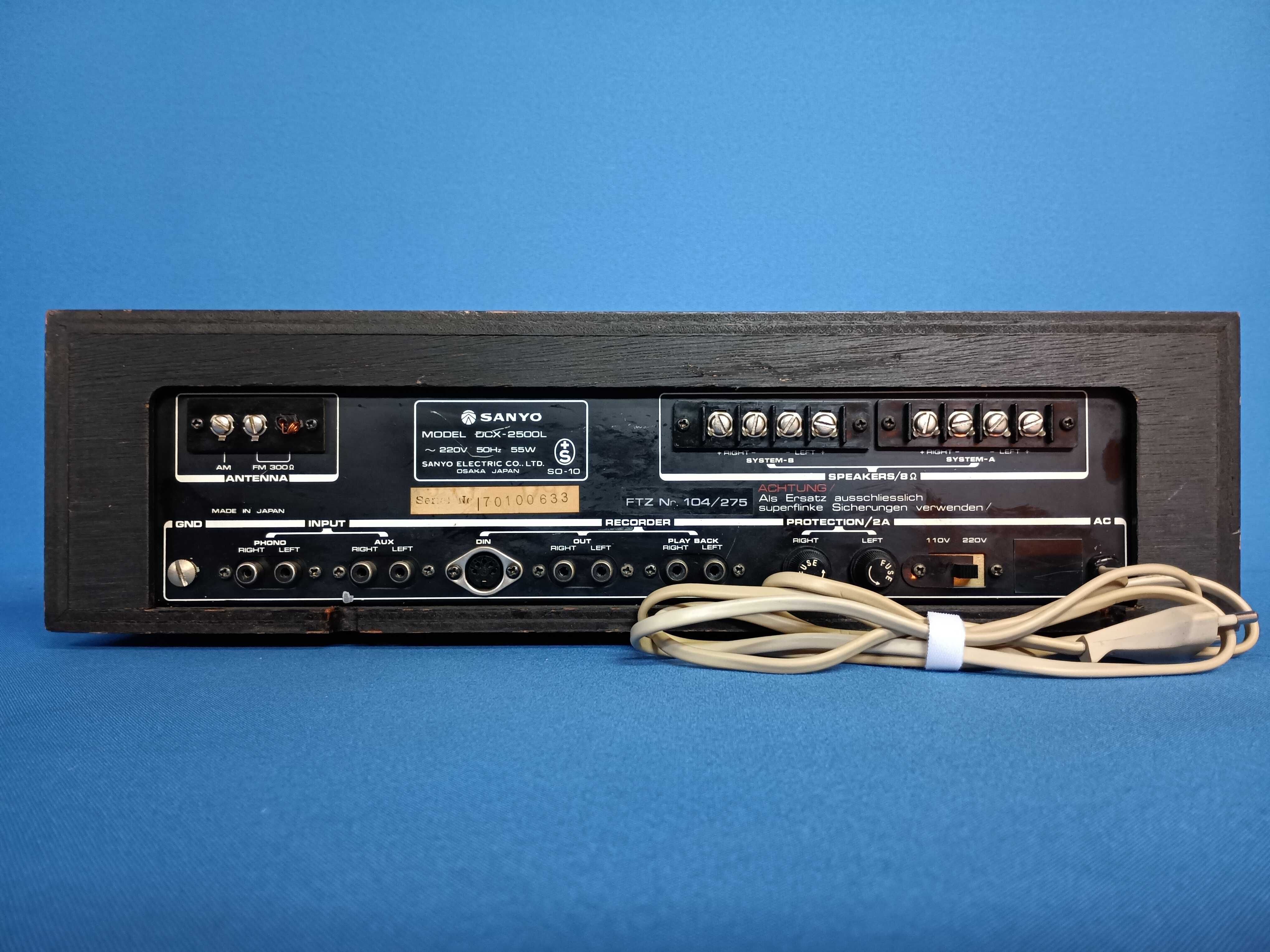 receiver SANYO DCX - 2500L