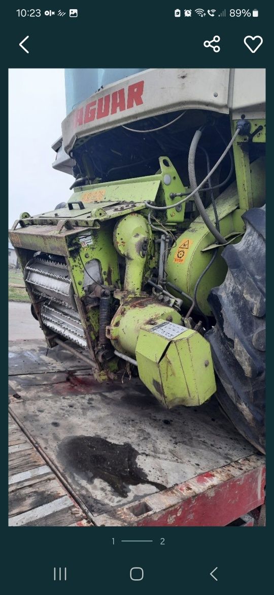 Claas jaguar 860 przekładnia 840 bęben 880 części 900 cewka kemper