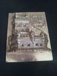 Placa de Torre de Belém em folha de prata 925. Excelente estado.