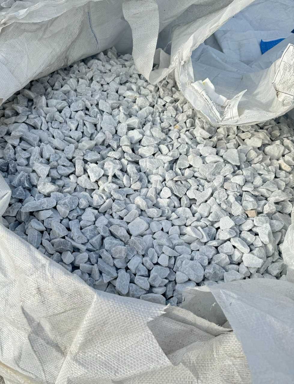 Kamień Ozdobny grys Włoski szaro-biały ogrodowy, akwariowy IMPRESTONE