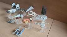 Star Wars figurki pojazdy 11 sztuk