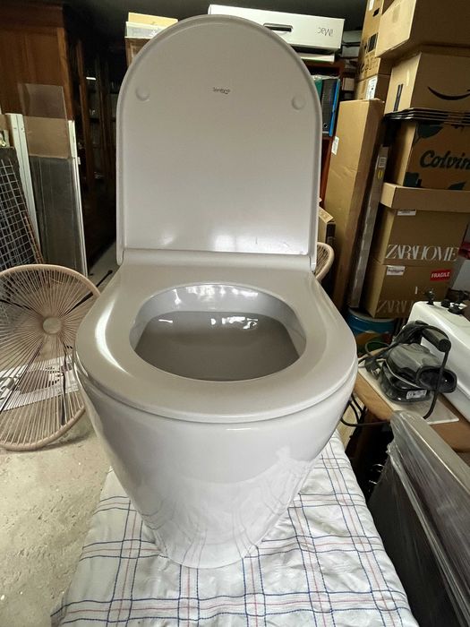 Sanita Simples Sanitana BTW Coral + Tampo + Kit ligação e fixação