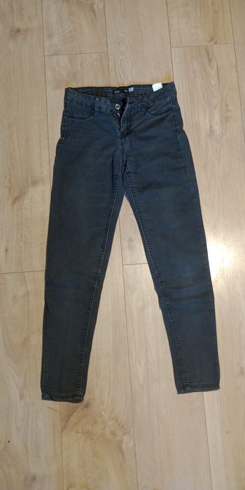 Jeansy skinny mid waist