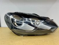 Lampa prawy przód Vw Golf 6 VI Bi-Xenon skrętny KOMPLETNA! Cała, EU.