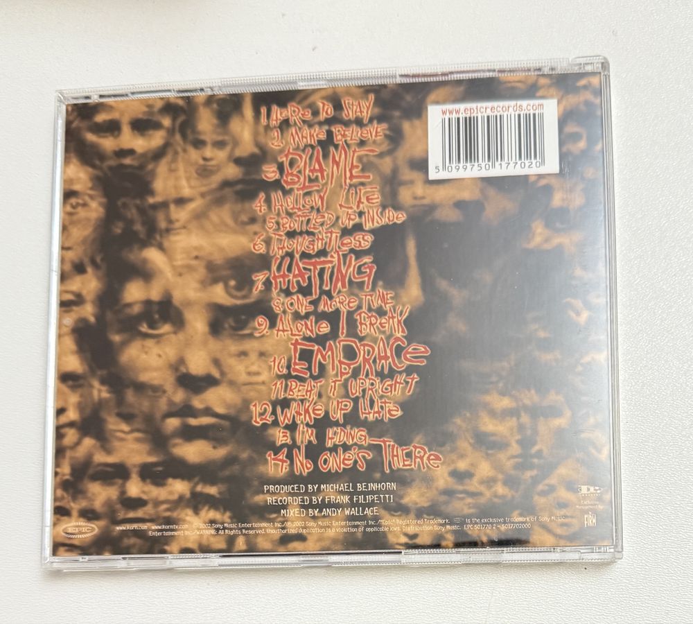 Korn Untouchables cd