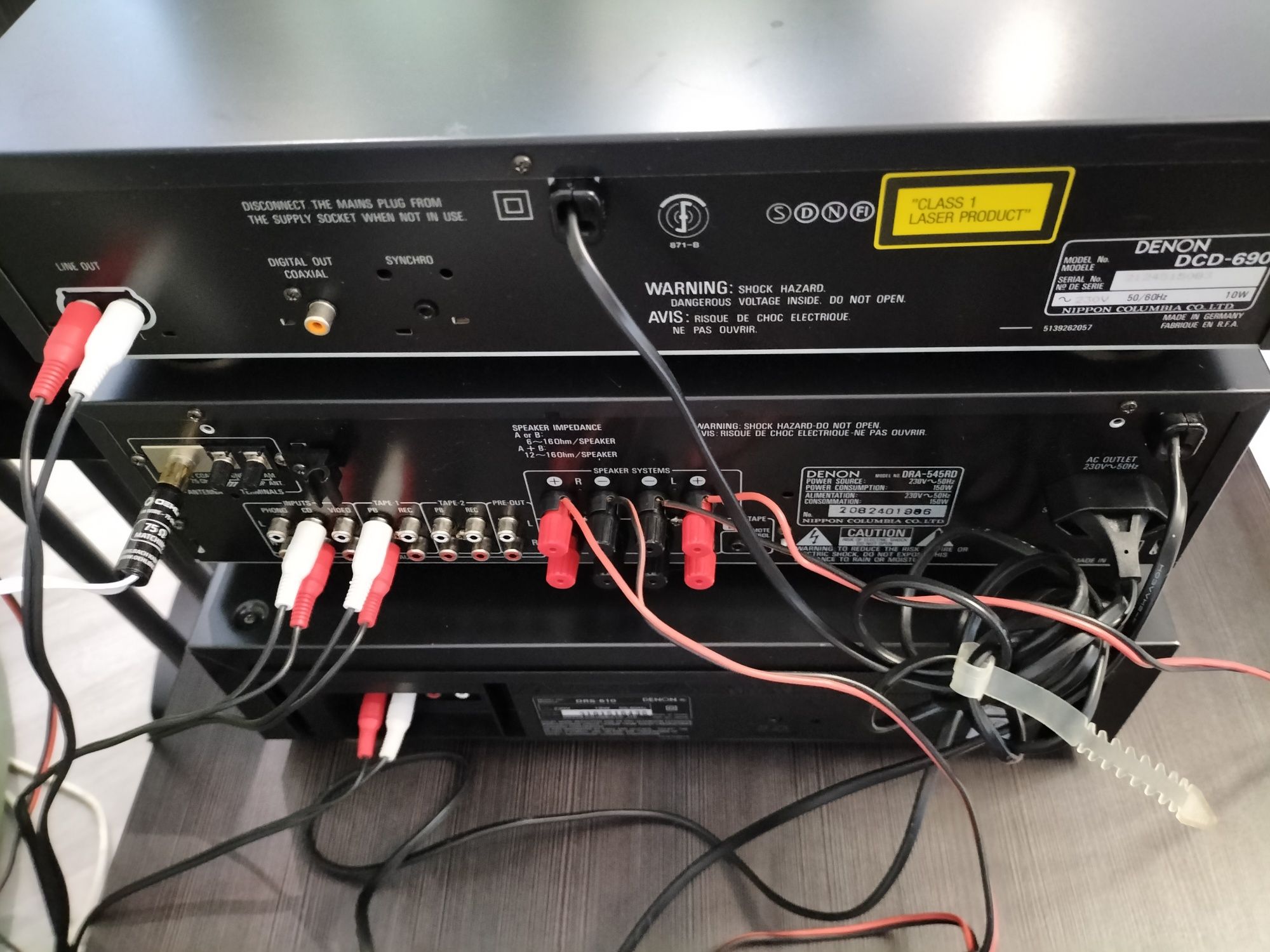 Wieża Denon RDS DRA-545RD