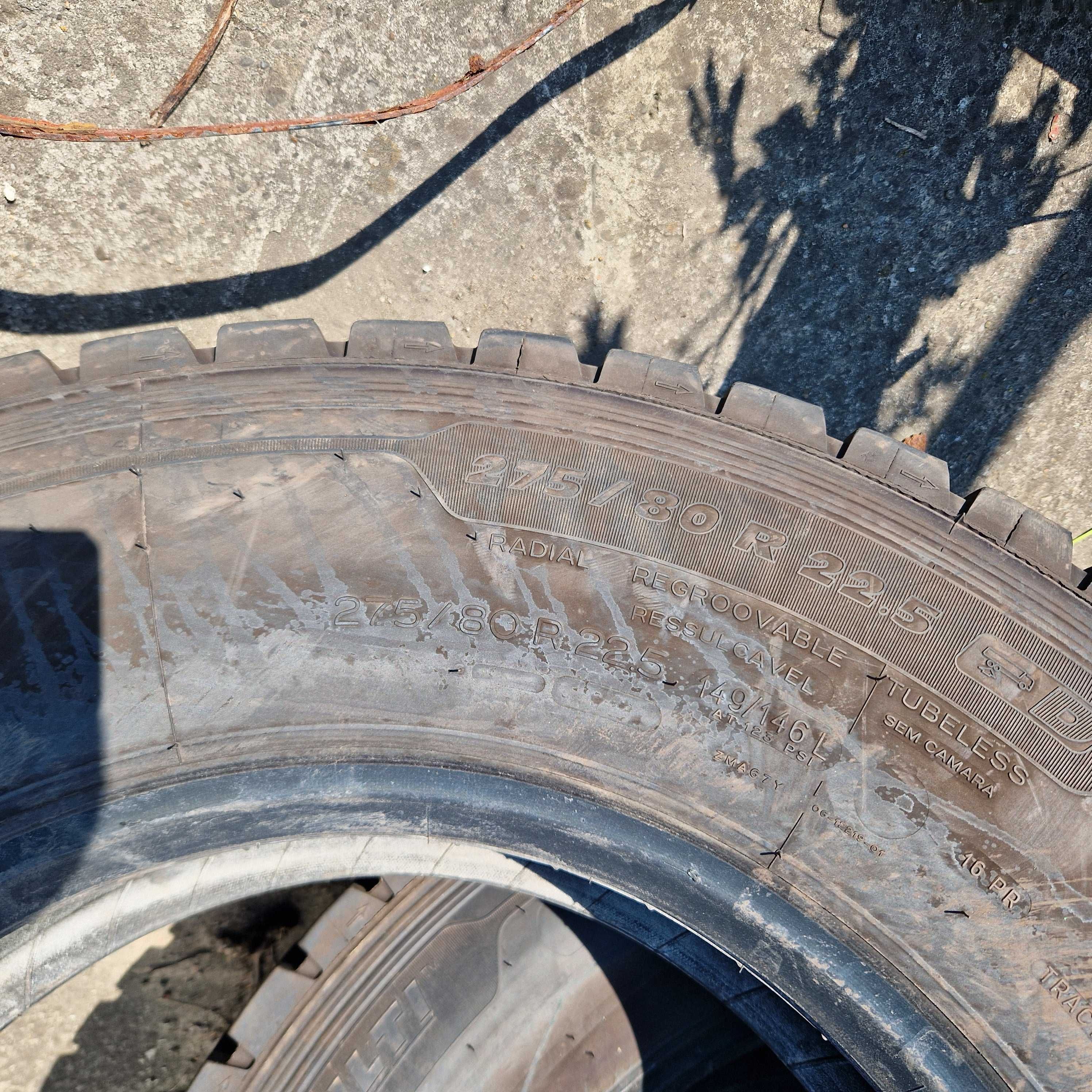 Грузові, вантажні шини 275 80 R22,5 Michelin (Мішелін) 6шт.