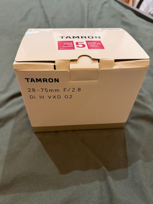 Obiektyw tamron 28-75 f2.8 Di III VXD G2