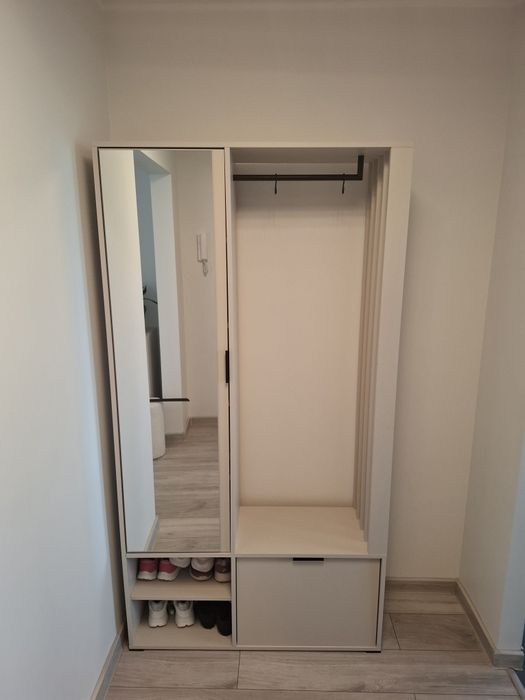 Przedpokoj Milo z lustrem kaszmir