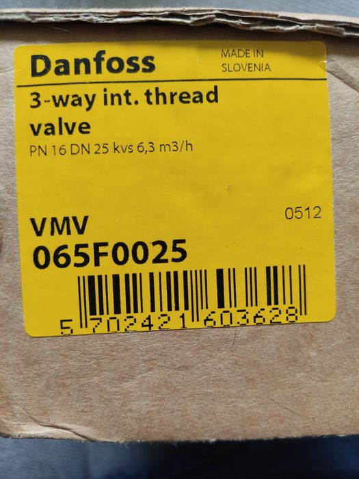 Danfoss zawór  nowy termostatyczne