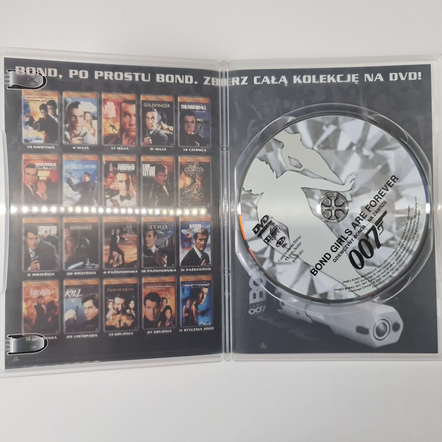 Dziewczyny Bonda ... na zawsze DVD - NOWE