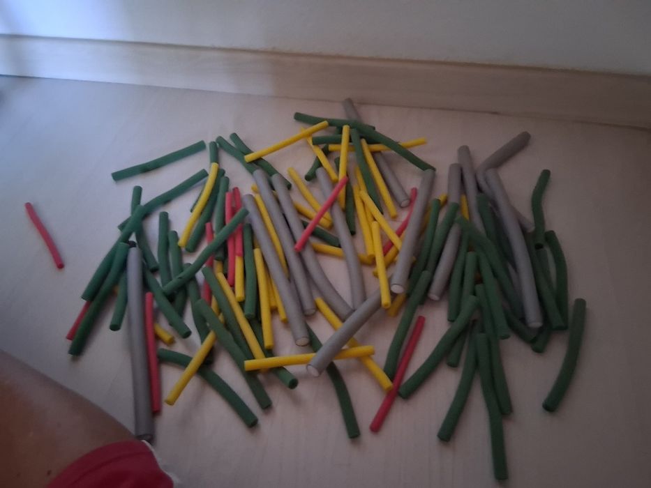 Rolos para fazer ondelacao, ou mise de rolos