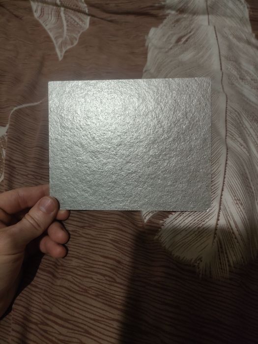 Качественная слюда для микроволновки ( СВЧ ) , размер 150мм на 120мм #